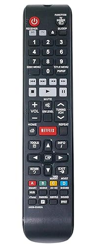 ALLIMITY AH59-02402A AH5902402A Replaced Remote Control Fit for Samsung BLU RAY Home Theater HT-E4500 HT-E5400 HT-E5500W HT-E6500W HT-EM45 HT-EM45C