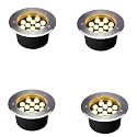 GOCuces 12W Outdoor In Ground Lights Hardwired 110V-120V