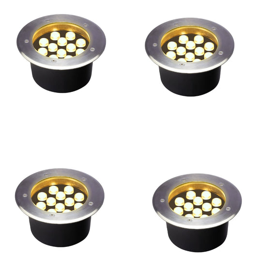 GOCuces 12W Outdoor In Ground Lights Hardwired 110V-120V
