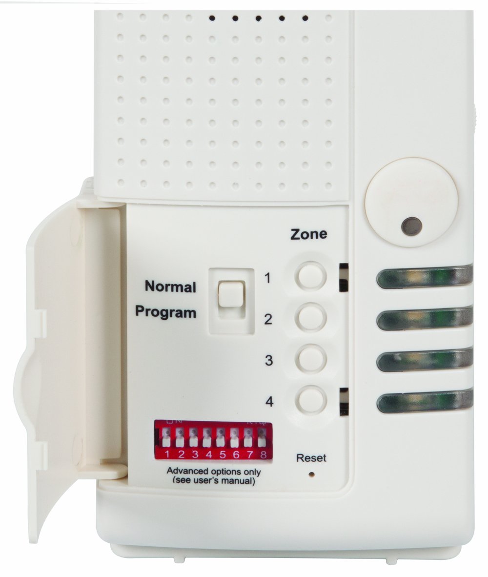 Safety Technology International, Inc. STI-V34104 4-Channel Voice Receiver - Part of the Wireless Alert Series, Small
