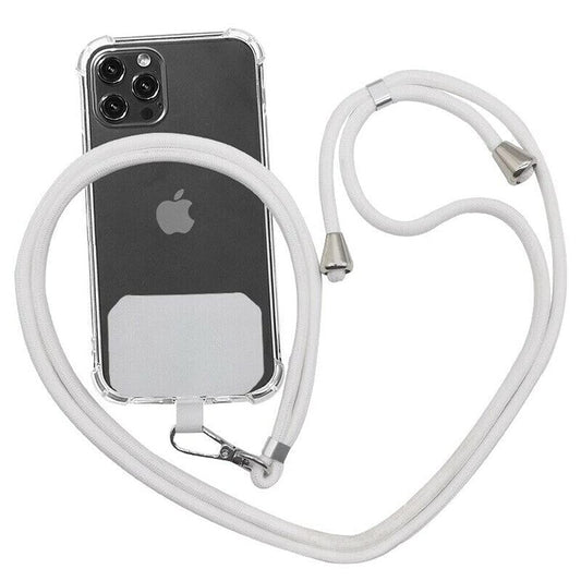 Universal Crossbody Nylon Patch Phone Lanyards Mobile Phone Strap Lanyard,Cell Phone Lanyard with Adjustable Nylon Neck Strap,with Adjustable Nylon