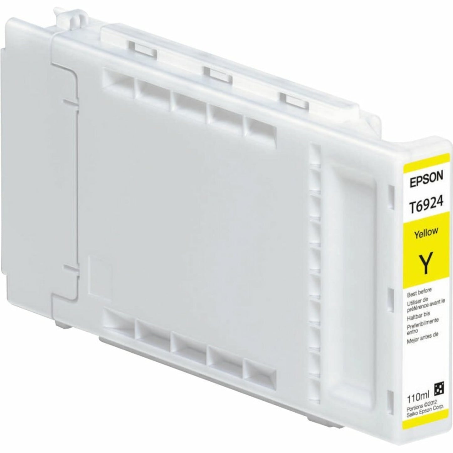 Epson Yellow Ultra Chrome XD Ink Cartridge, 110 ml (T692400)
