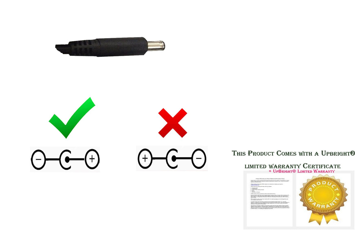 UpBright 12V 3A AC/DC Adapter Compatible with APEX Digital LE2412 LE2412DM Proscan PLED1960A PLED1962A PLED2402A PLED2435A PS36IBCAK3000U…