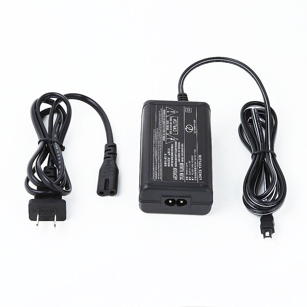 JNSupplier AC/DC Power Battery Charger Cord Adapter for Sony Handycam HDR-CX230 HDR-CX230B/EL/L Camcorder