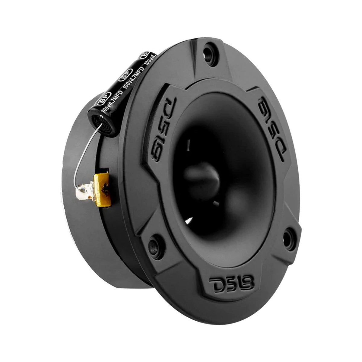 DS18 Mid and High Car Speaker Package - 2X 6.5" Midrange, 2X 1" Tweeters, Built-in Crossover (Renewed)