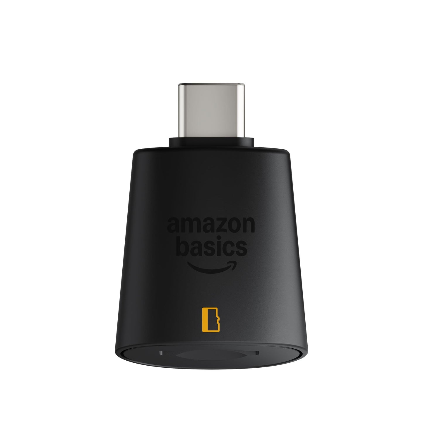 Amazon Basics Micro SD Card Reader USB-C 3.0, High Speed Data Transfer up to 200MB/s, Compatible with Smartphones, Tablets, Laptops