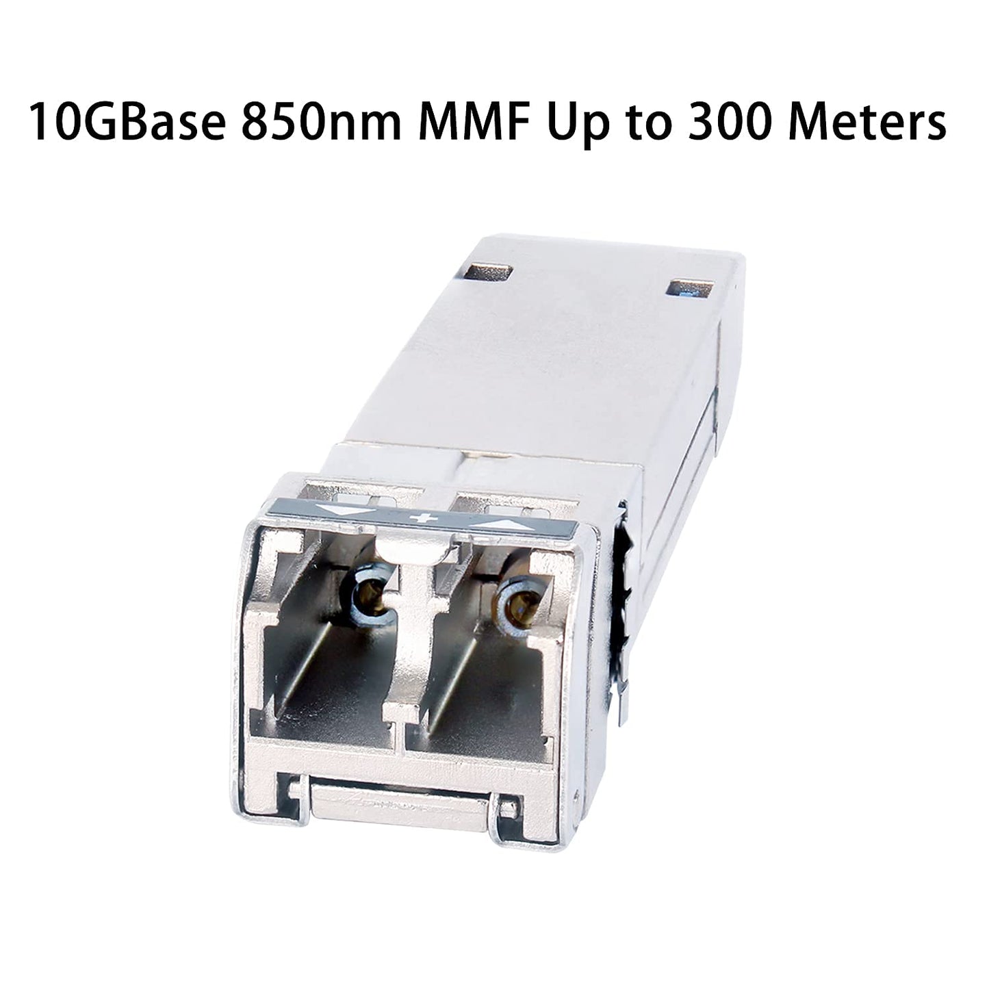 4Pack 10GBase-SR SFP+ Transceiver, SFP Multi-Mode LC Module, 10G 850nm MMF up to 300 Meters, Compatible with Cisco SFP-10G-SR,Meraki