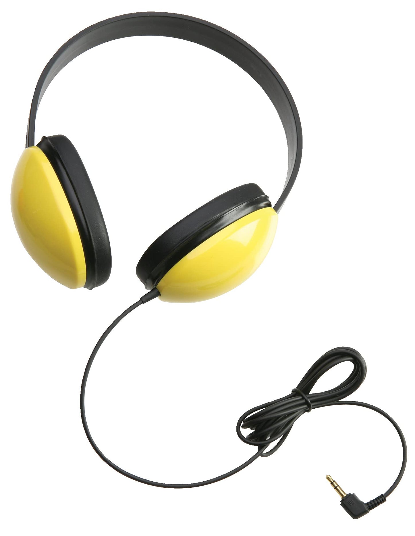 Califone 2800-YL Listening First Stereo Headphones, Yellow