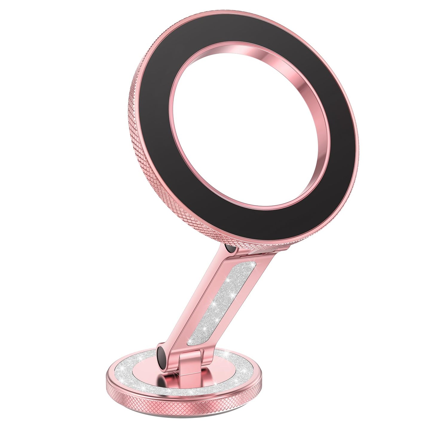 Pikabo Pink Phone Holders for Your Car, Dashboard Windshield Car Phone Holder Hands Free Phone Mount for Car Compatible with iPhone MagSafe