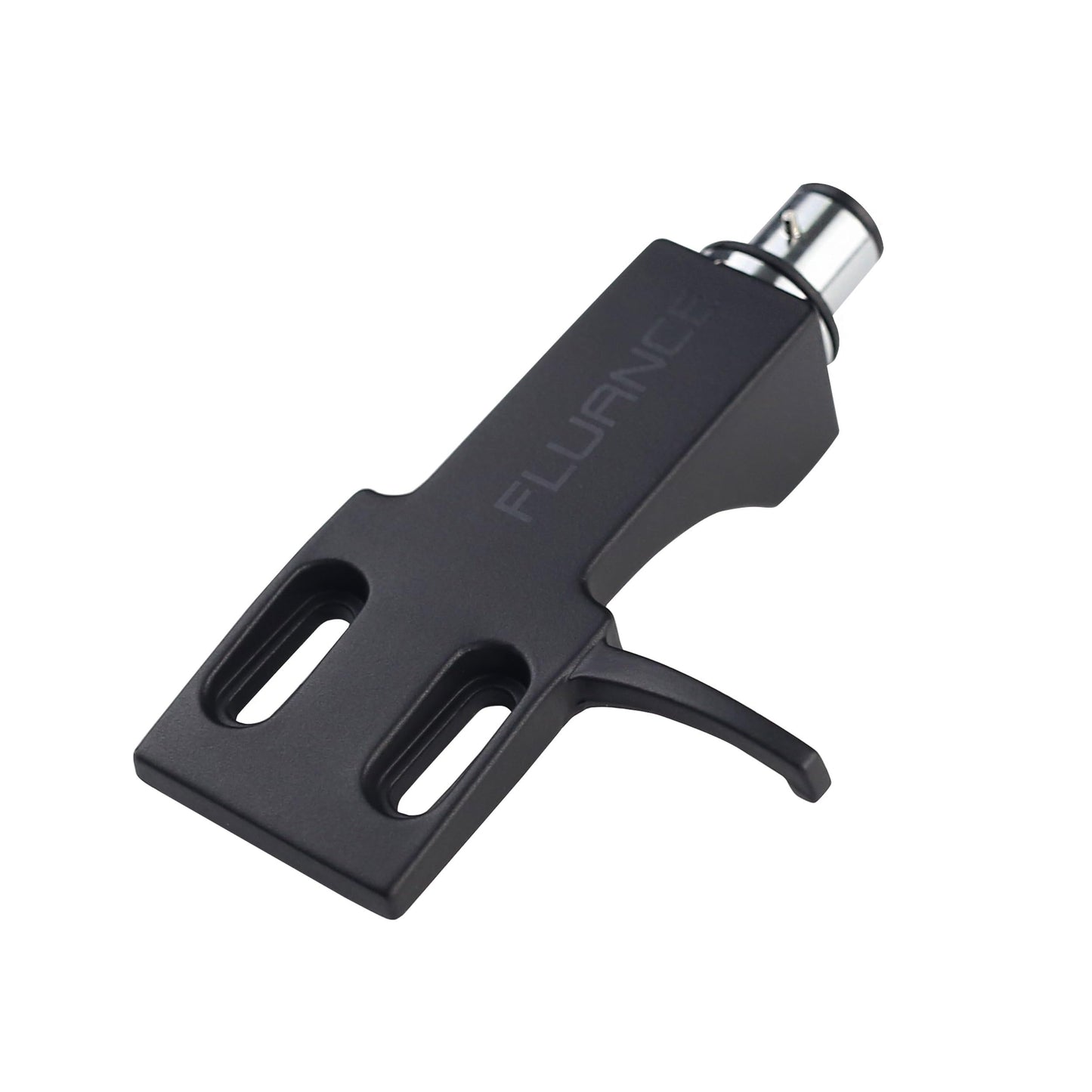 Fluance Classic/Elite Turntable Headshell with H-4 Bayonet Mount and Slots for 1/2 inch Cartridge Mounting (PFHTS1)