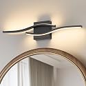 Joossnwell Vanity Light for Bathroom Lighting Fixtures Over Mirror Black Dimmable 5CCT Vanity Lighting Fixture Modern Bath Vanity Lights Bar 23 Inch