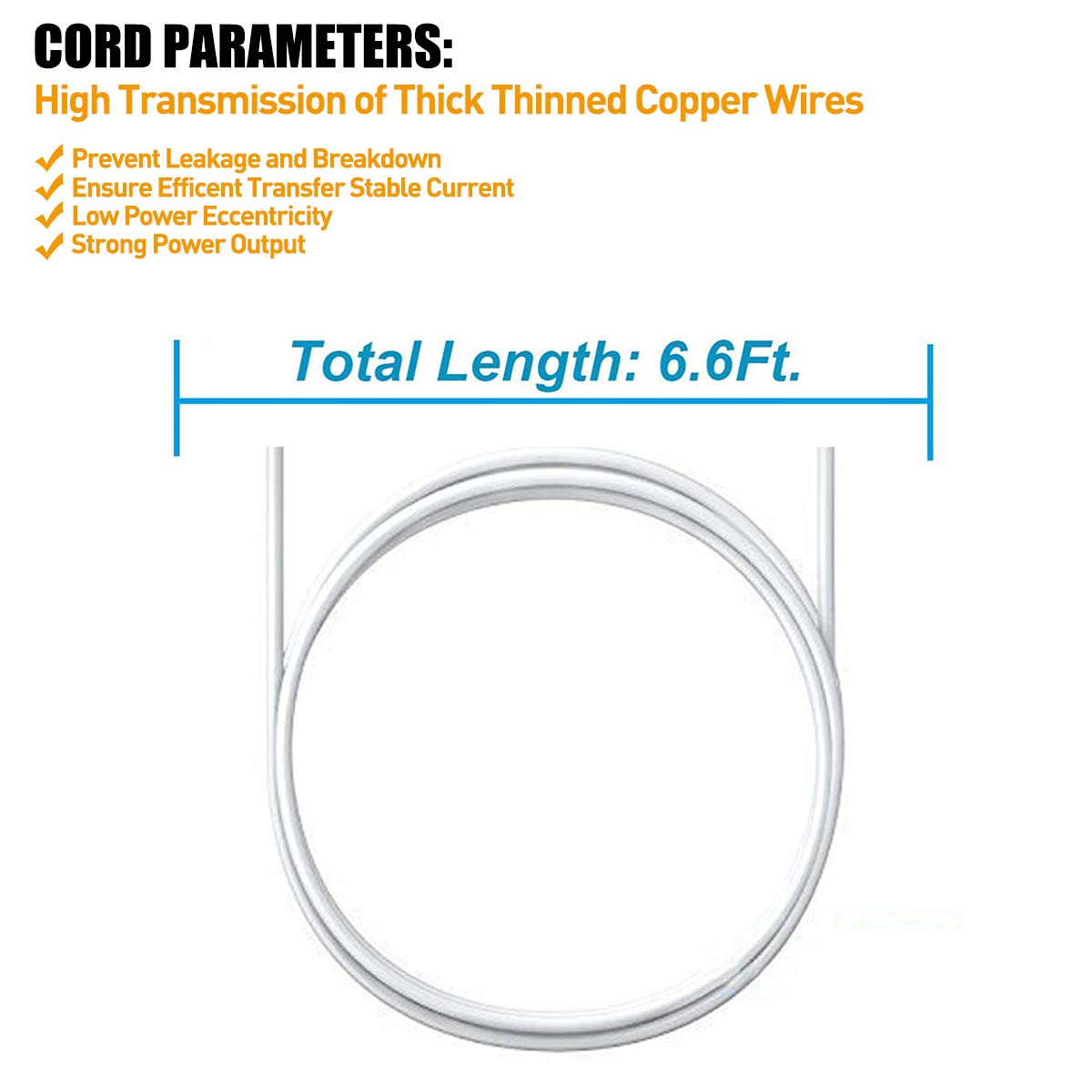 6V Power Charger Cord for HelloBaby HB32 HB28 H24 HB32RX RJ-AS060600U003, DXR-5 Breg D0660 Baby Monitor Charger, GPX PC308B PC332B PC108B PC800…