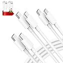 USB C to USB C Cable, 3-Pack 6FT, 60W Fast Charging Power Delivery for iPhone 17/17 Pro/17 Air/17 Pro Max, iPad mini 6/Pro 2021, MacBook Pro 2020