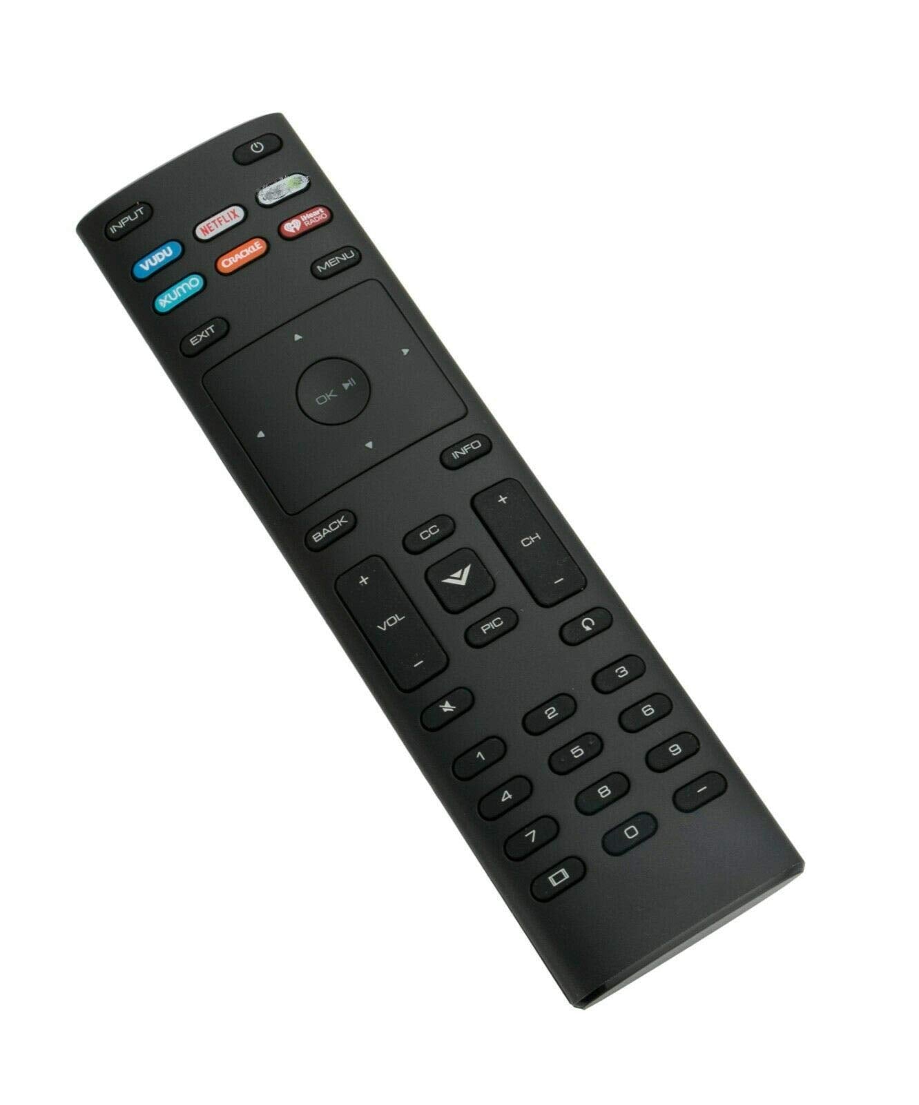New XRT136 Compatible with Vizio Smart TV Remote Control w Vudu iheart Netflix 6 Keys