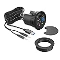 ineo Grommet Desk-Fit (Diameter 2.3" to 2.4") 2Type A + 2Type C with 3.5mm Audio Mic Jack + 3.2" Expandable case (Power is not Included)[THC06 - VI