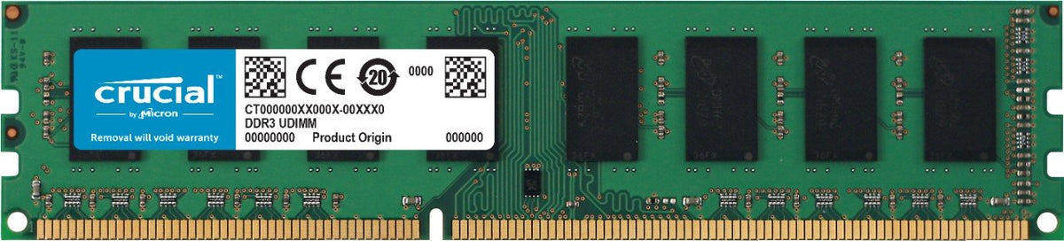 Crucial 8GB, 240-pin DIMM, DDR3 PC3-14900,