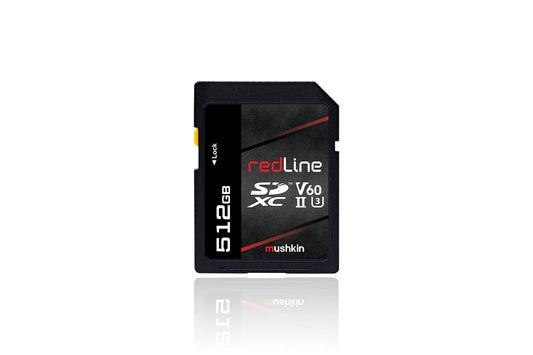 Mushkin Redline Media 512GB UHS-II v60 SD Card