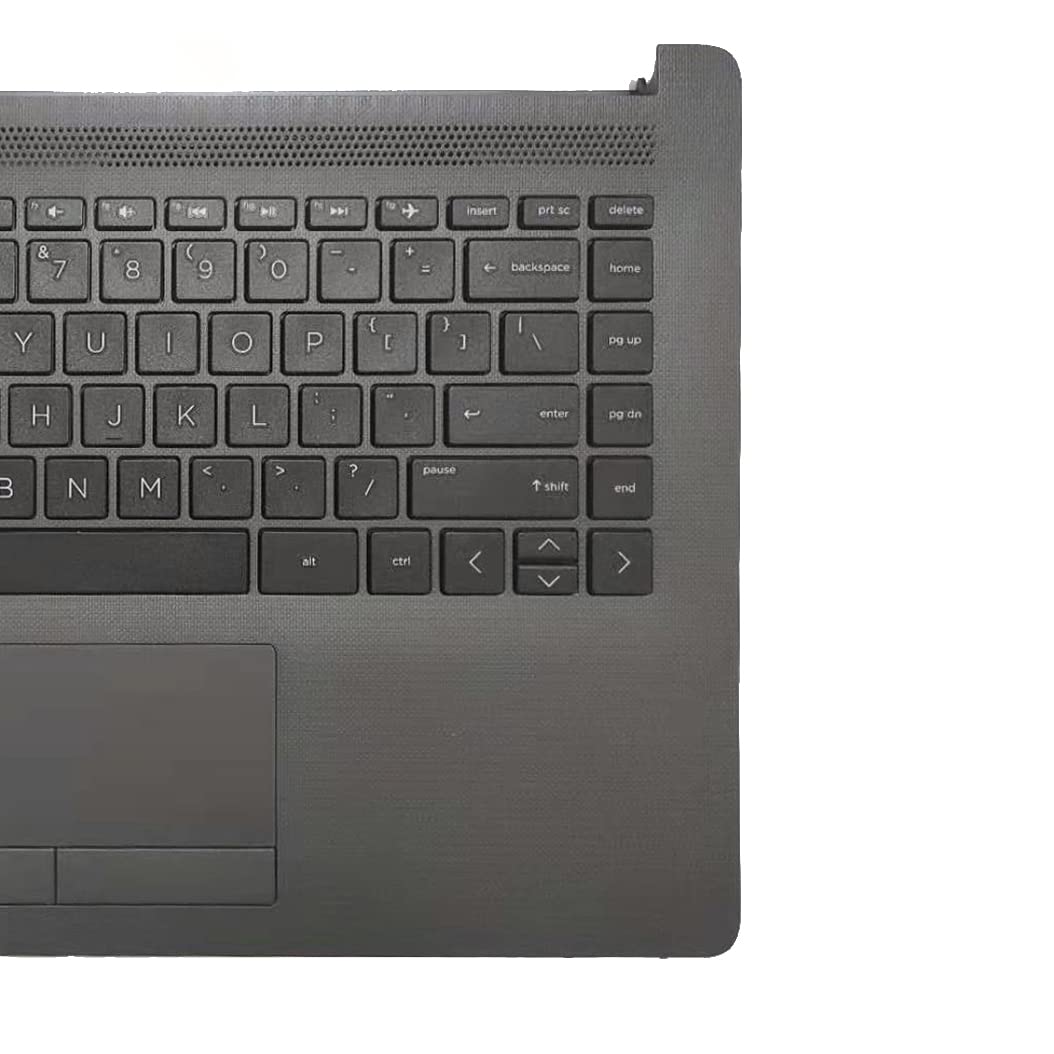 Replacement for HP Probook 240 G7 245 246 G7 Laptop Upper Case Palmrest Non-Backlit Keyboard Touchpad Assembly Part 6070B1306305 L44060-001