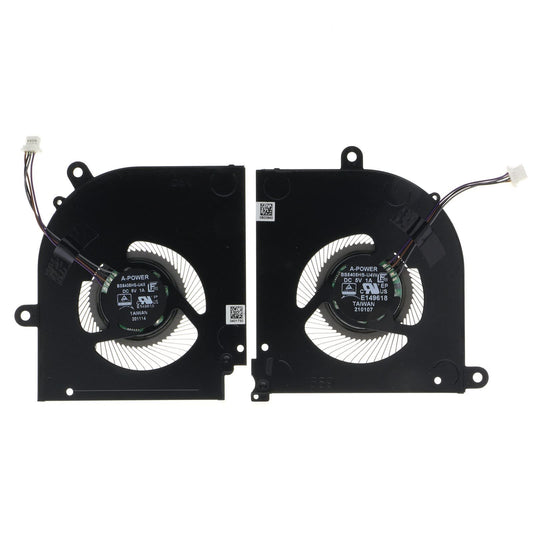 CPU&GPU Cooling Fan for MSI Stealth 15M A11UEKV-009US MS-1563 BS5405HS-U4W BS5405HS-U4X