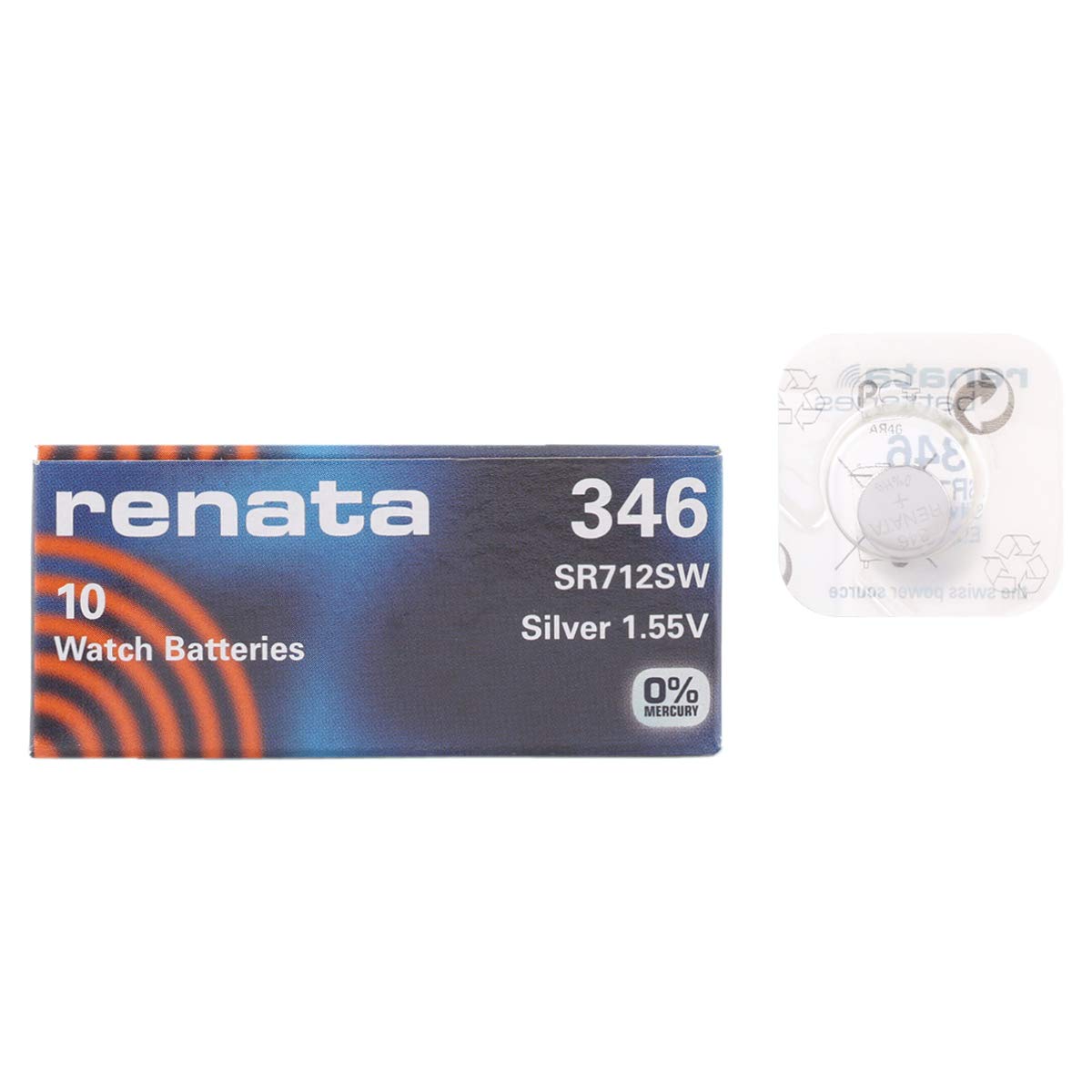 Renata- 346 Watch Battery 335 (sr712sw)