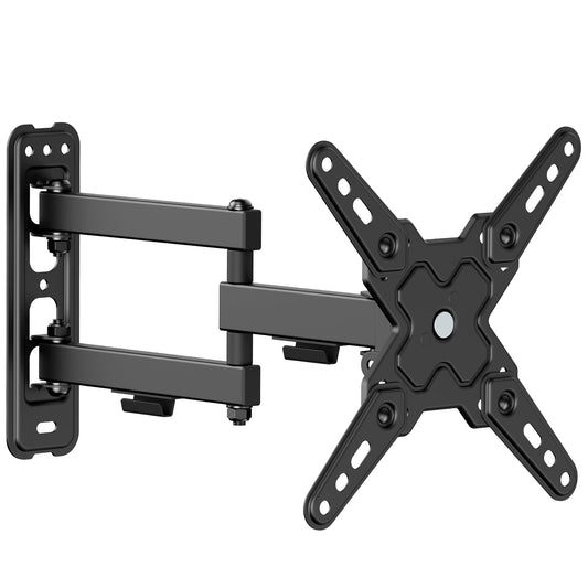 CondoMounts TVA8022 Full Motion TV Wall Mount for 12”-40” TVs Upto 44lbs, VESA 200x200, Corner Mount 32 inch and 40 inch