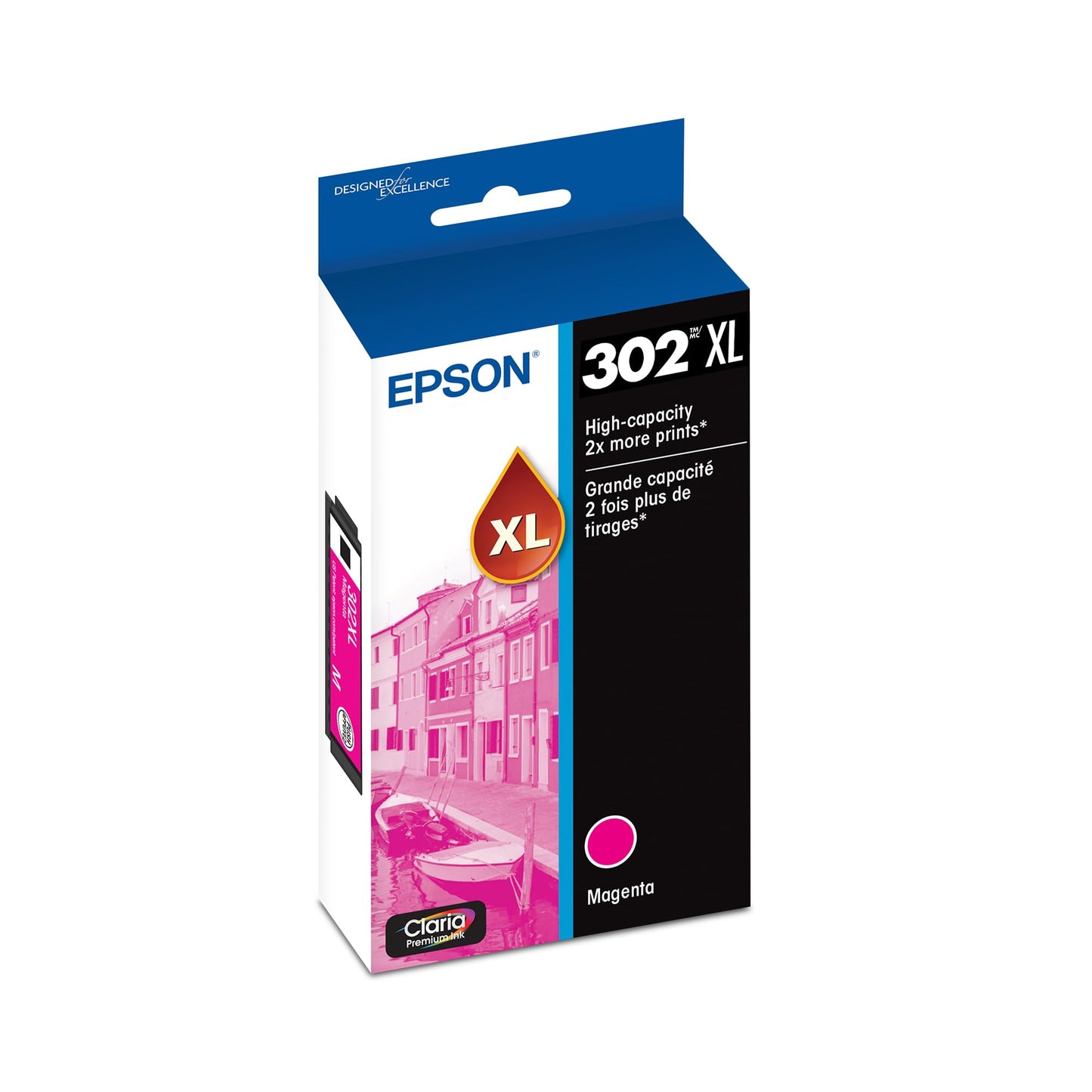 Epson T302XL320 Claria Premium High-capacity Ink Cartridge - Magenta