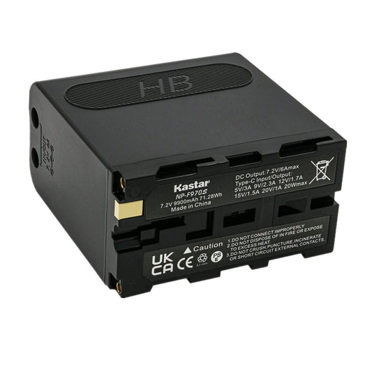 Kastar 1-Pack NP-F970S Battery Replacement for Sony HXR-MC1500 HXR-MC2000 HXR-MC2500 HXR-NX100 HXR-NX3 HXR-NX5 HXR-NX5C HXR-NX5R MPK-DVF4, MVC-CD1000
