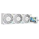 Thermalrlght Mjolnir Vision 360 ARGB White CPU Water Cooler,3 PWM Fans Water Cooling System with 2000PRM,for AM4/AM5&Intel LGA1851/1700, Magnetic