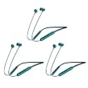 CXPSUE Neckband Bluetooth Headset | 3-Pack Set |180-Hour Endurance | ENC Noise Reduction | 10-Min Charge for 10-Hour Use (3Green)