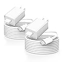 2 Pack 10FT USB C Camera Charger for Arlo Essential Battery Camera 2nd/3rd Gen, Essential Battery Camera XL 2nd/3rd Gen, Essential Pan Tilt, Pro 6/XL