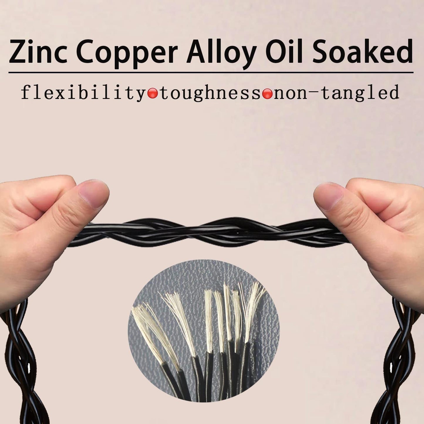 FAAEAL Zinc-Copper Alloy Audio Cable Compatible for Sennheiser HD660S HD650 HD600 HD6XX HD580 HD565 HD545 HD535 Headphones with 3.5mm Standard Plug…
