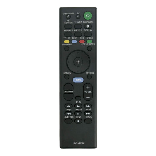 RMT-VB310U Replace Remote Compatible for Sony Blu-ray Player UBP-UX80 UBP-X800 UBP-X1000ES