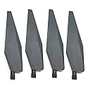 4PCS SMA Female Dual Frequency Omnidirectional Antenna Compatible with ASUS GT-AC5300 Router