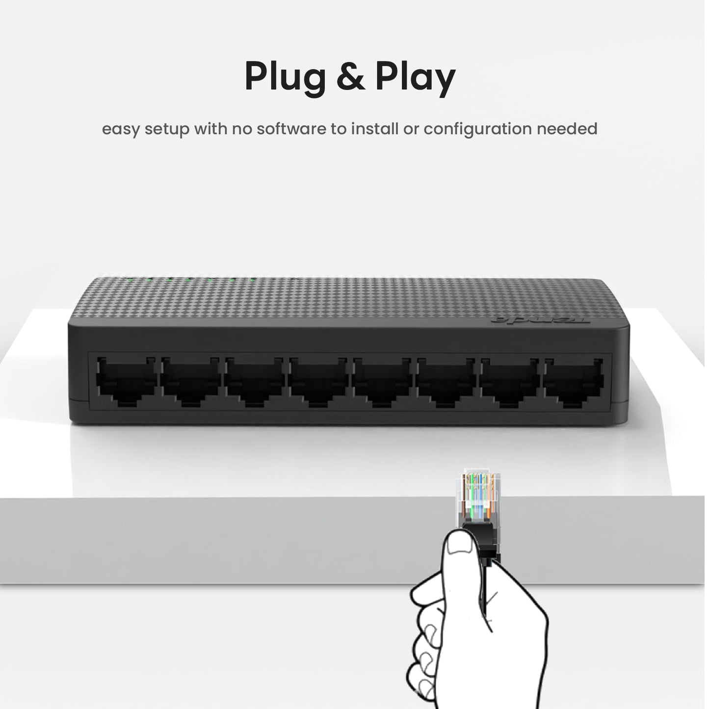 Tenda Technology SG108M 8-Port Gigabit Ethernet Switch