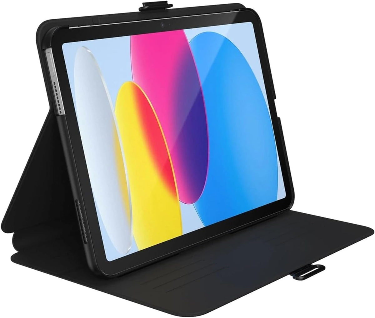 Speck Balance Folio Case for iPad 11" (A16, 2025) & 10.9" 10th Gen (2022) - Drop & Camera Protection, Slim Multi Range Stand, Apple Pencil Holder