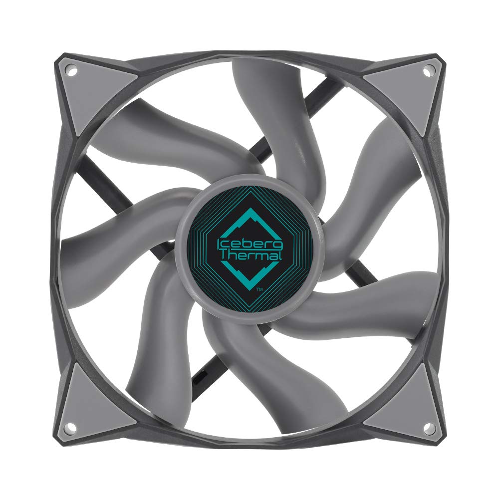 Iceberg Thermal IceGALE 140mm PWM Premium Case Fan (Gray)