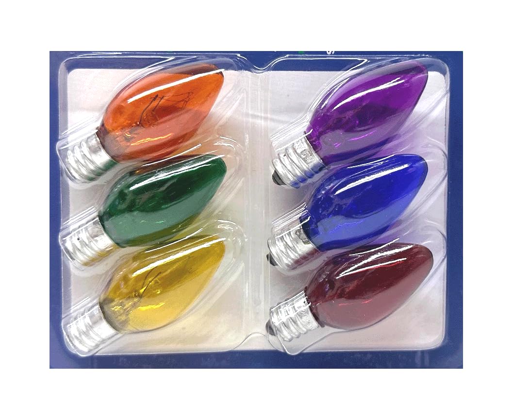 Sweet Online Deal Colors Night Light Bulb 6PC