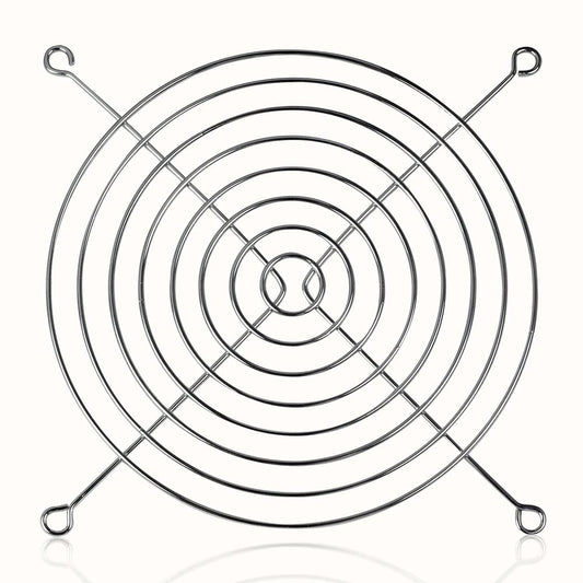 ARCTIC Fan Grill 140 mm - CPU Case Fan Grill, Made Out of Nickel Plated Steel, Air Flow Transparent, Prevents Cable Damage