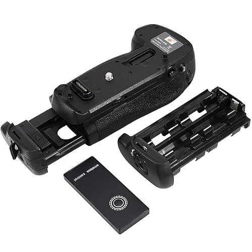 DSTE MB-D18 Vertical Battery Grip Compatible with Nikon D850 Digital Camera, Working with EN-EL15 ENEL18A (Battery Not Included)