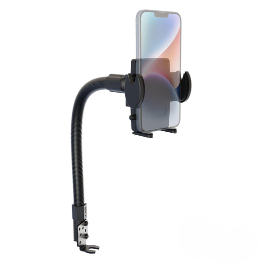 Arkon Mount Car or Truck Seat Rail/Floor Phone Mount | Universal Compatible | Flexible Gooseneck | Easy Installation | Truck Phone Mount | Phone