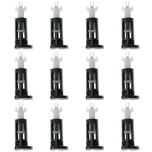SQXBK Heatsink CPU Pin 12PCS Mounting Plastic Pins Push Screw for Intel LGA Socket 775 CPU Cooler Heat Sink Fans