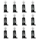 SQXBK Heatsink CPU Pin 12PCS Mounting Plastic Pins Push Screw for Intel LGA Socket 775 CPU Cooler Heat Sink Fans