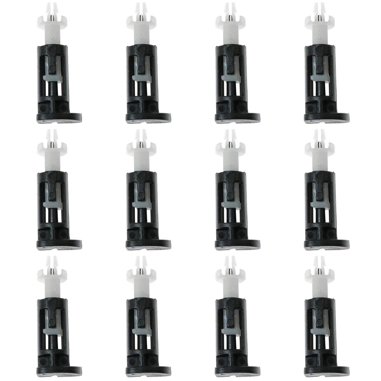 SQXBK Heatsink CPU Pin 12PCS Mounting Plastic Pins Push Screw for Intel LGA Socket 775 CPU Cooler Heat Sink Fans