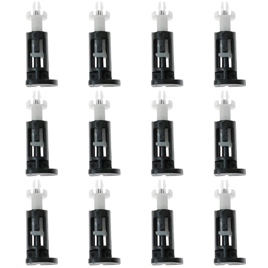 SQXBK Heatsink CPU Pin 12PCS Mounting Plastic Pins Push Screw for Intel LGA Socket 775 CPU Cooler Heat Sink Fans