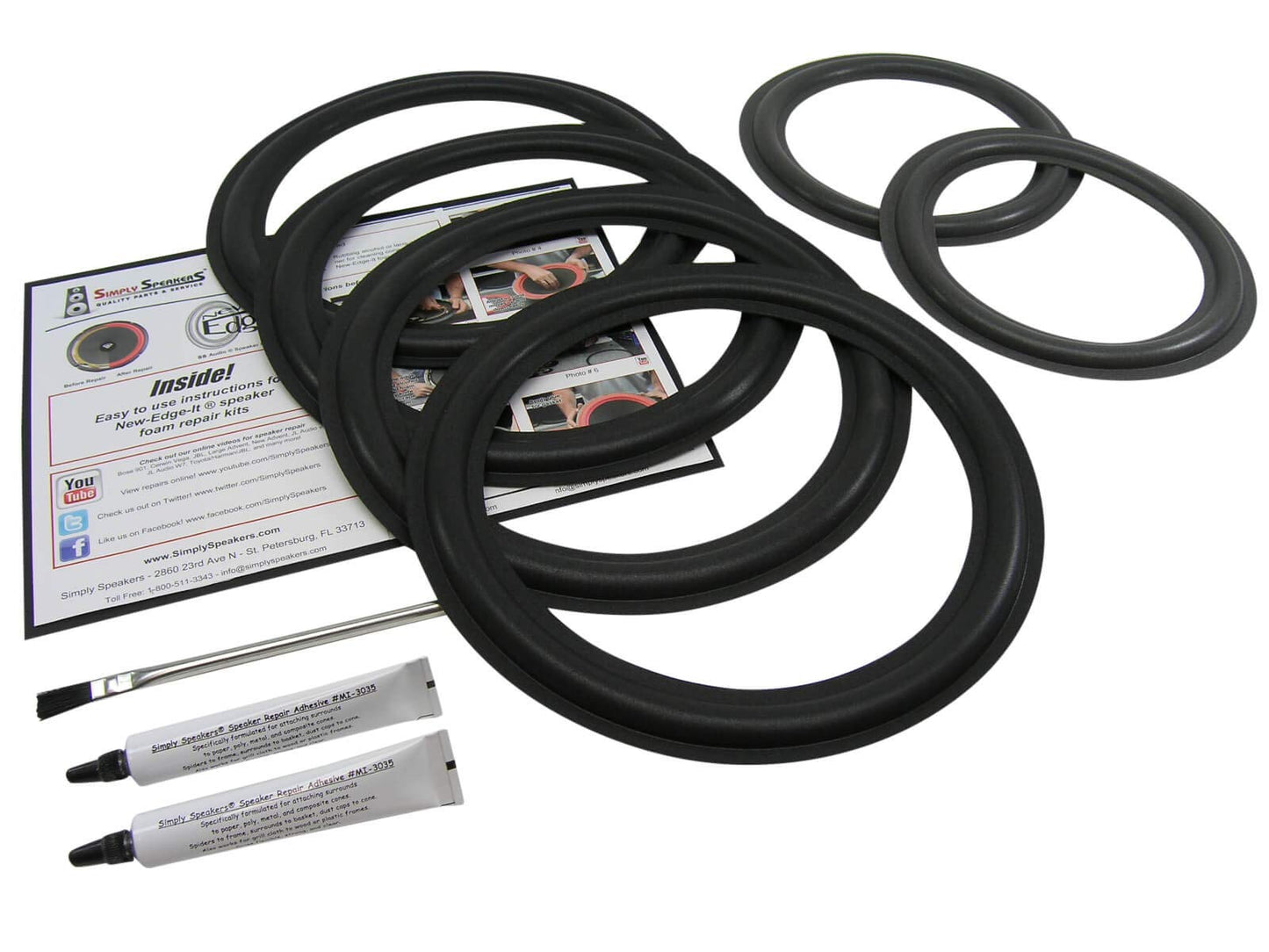Acoustic Research AR9 Complete System Speaker Repair Kit FSK-AR9C