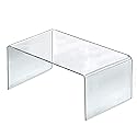Azar Displays 515311 12" W x 7.75" D x 6" H Acrylic Riser (4 Pack)