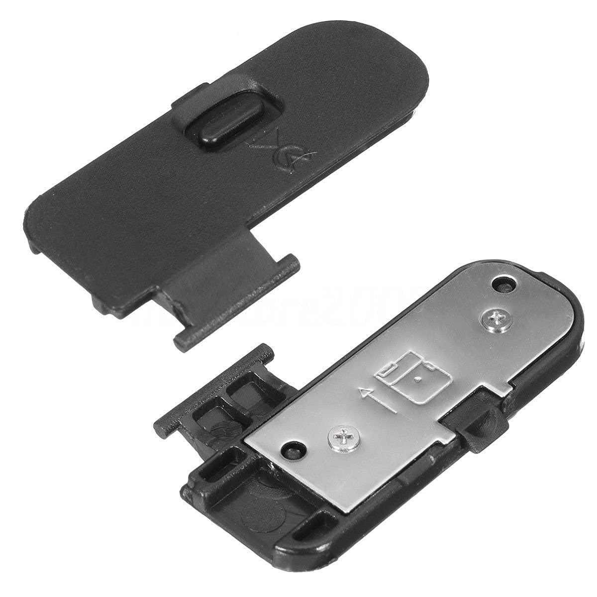 Shenligod (2PCS) Battery Cover Cap Lid Unit Door for Nikon D3200 D3300 D5200 D5300 Digital Camera Repair