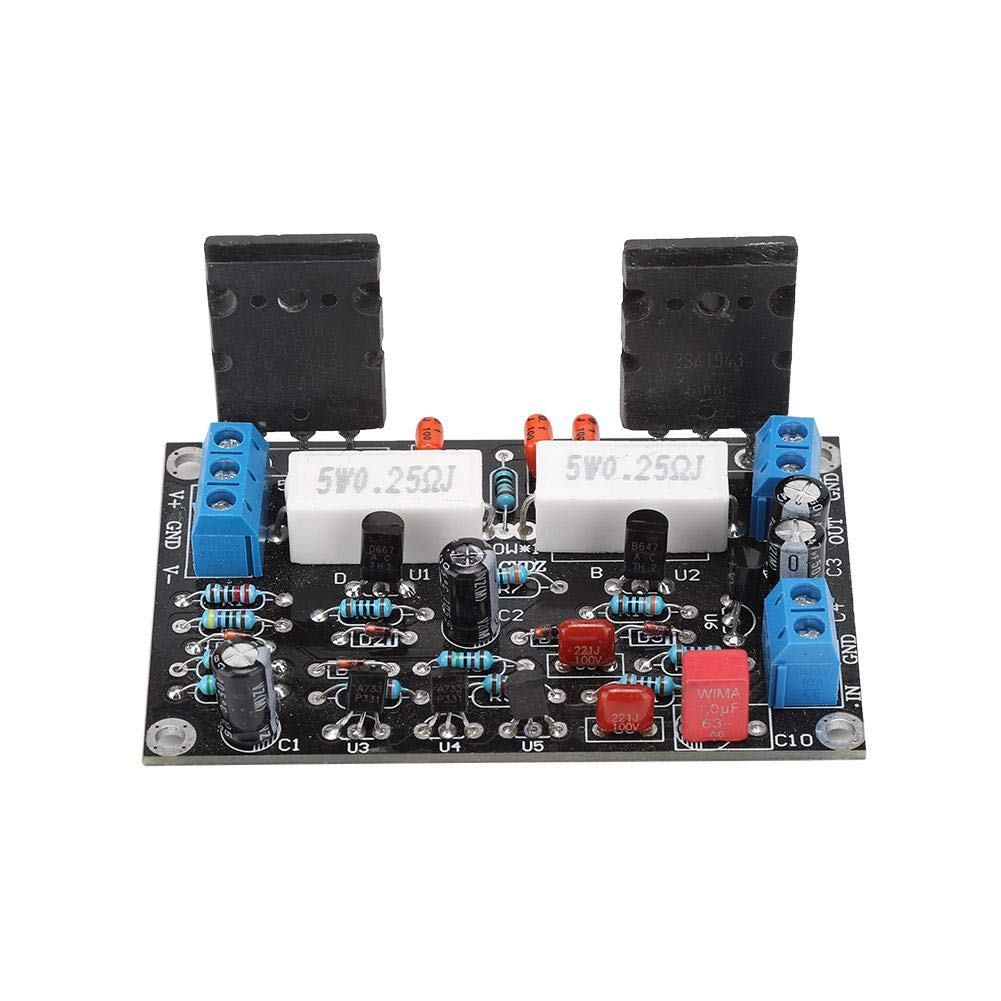 2SC5200&2SA1943 Power Amplifier Board DC 10 45V 150W Dual Channel Digital Power Audio Amplifier Board Large Capacity Board Circuit Board