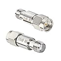 XRDS -RF SMA Male to SMA Female Coaxial RF Attenuator, DC to 8 GHz, 50Ohm, 2W, 15dB Constant Attenuator?2PCS?