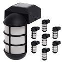 GreenLighting Marina Solar Post Cap Lights - Fits 4x4 Wood Outdoor Solar Powered Post Cap, Fence, Deck, Garden - Bright LED, Waterproof Nautical